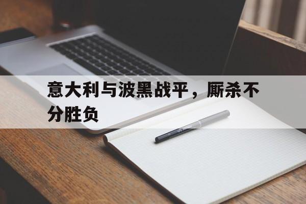 意大利与波黑战平，厮杀不分胜负